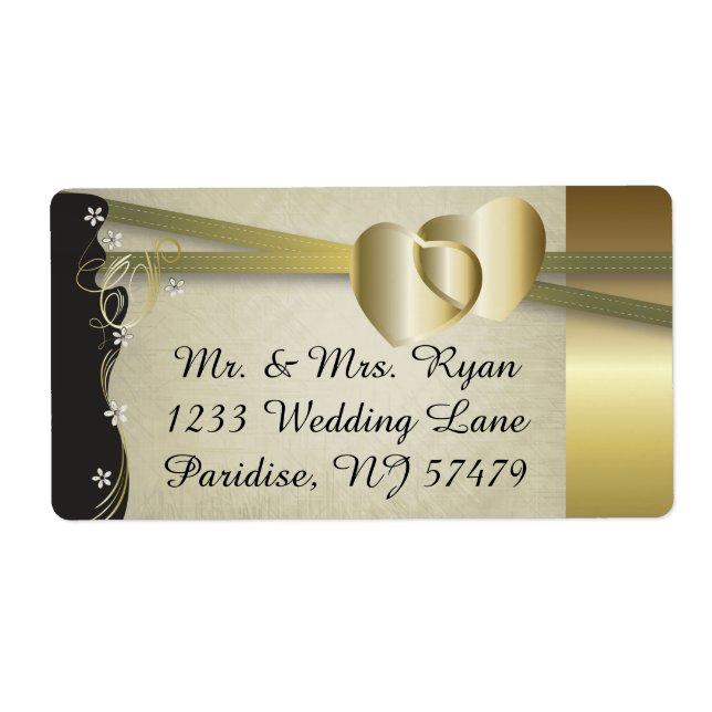 Vintage Classy Gold Heart (Front)