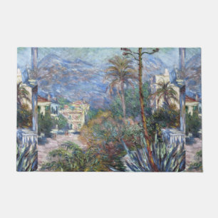 Vintage Claude Monet Villas at Bordighera Doormat