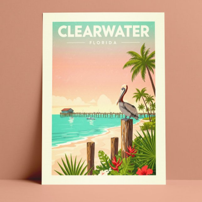 Vintage Clearwater Florida Postcard (Creator Uploaded)