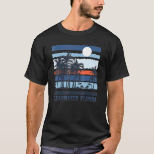 Vintage Clearwater Florida Summer Travel 80s Beach T-Shirt