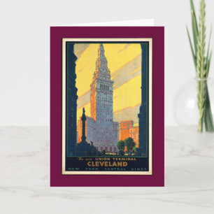 Vintage Cleveland Card