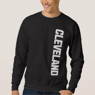 Vintage Cleveland USA Hometown Pride Varsity Cleve Sweatshirt