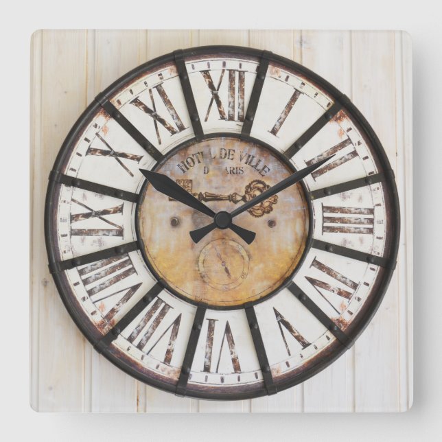 VINTAGE CLOCK FACE | roman numerals (Front)