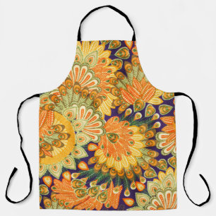 Vintage cloth pattern: close-up texture. apron