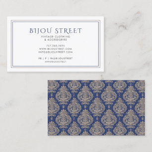 Vintage Clothing Retail  Business Card