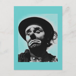 Vintage Clown Postcard