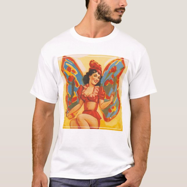 Vintage Clyde Beatty Circus Poster T-Shirt (Front)