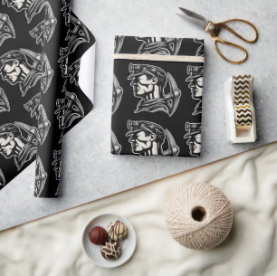 VINTAGE COAL MINER WRAPPING PAPER