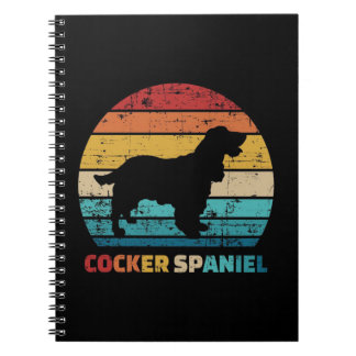 Vintage Cocker Spaniel | Gift Cocker Spaniel Lover Notebook