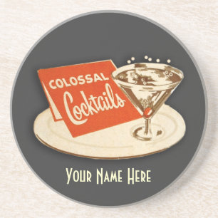 Vintage Cocktail Coaster