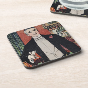 Vintage Cocktail Culture Coaster