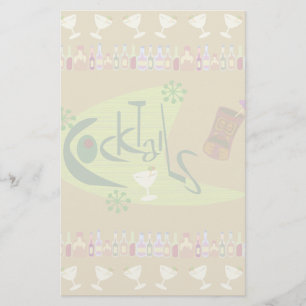 Vintage Cocktail Stationery