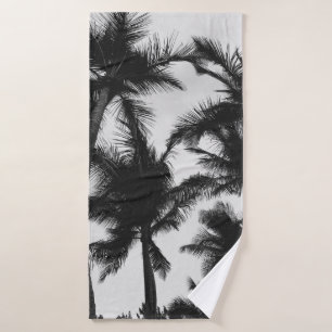 VINTAGE COCONUT PALM TREE BATH TOWEL