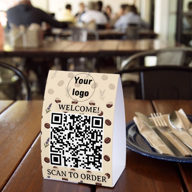 Vintage Coffee Beans and Lavender Seamless Pattern (Insitu(Restaurant))