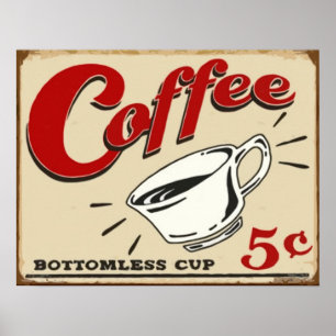 Vintage Coffee Poster