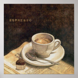 Vintage Coffee Poster