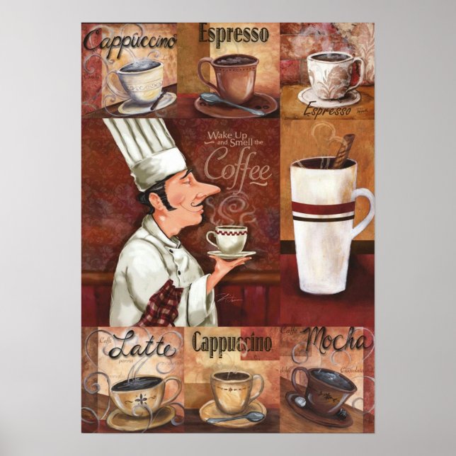 Vintage Coffee Poster (Front)