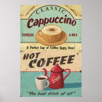 Vintage Coffee Poster