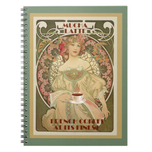 Vintage Coffee Poster Notebook