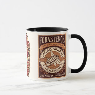 Vintage coffee Shadbkosha and Cocoa Brown Mug