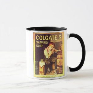 Vintage Colgate Shaving Soap Boy Shaving Mug