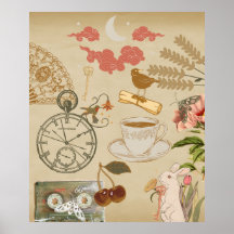 Vintage Collage Art
