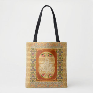 Vintage collage tote bag