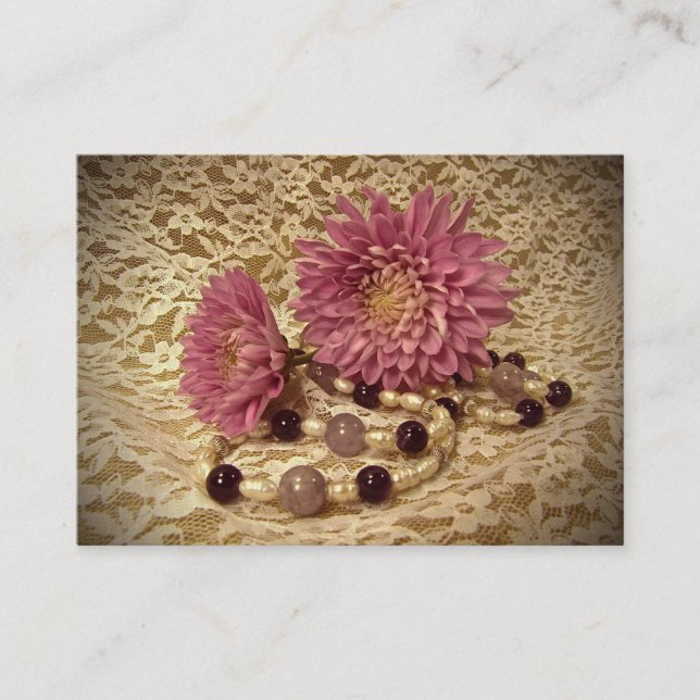 Vintage Collectibles Business Card (Front)