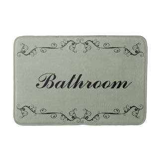 Vintage collection bath mat