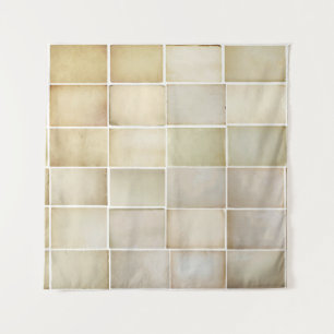 Vintage collection: old paper set. tapestry