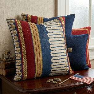 Vintage Colonial Brass and Braid ID1309 Cushion