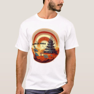 VINTAGE COLONIZE MARS T-Shirt