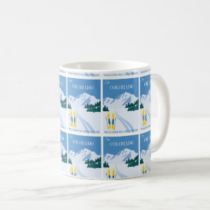 Vintage Colorado Adventure - Retro Travel Poster Coffee Mug