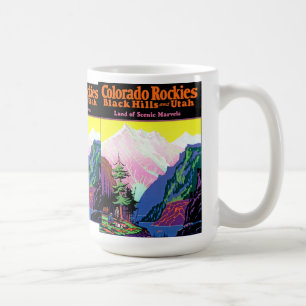 Vintage Colorado ~ Land of Scenic Marvels Coffee Mug