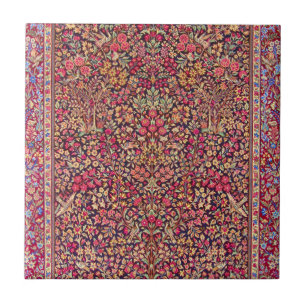 Vintage Colorful Persian Rug Pattern Ceramic Tile