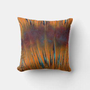 Vintage Colorful Rays Cushion