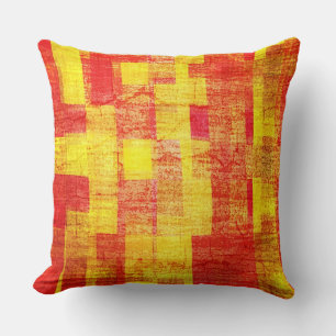 Vintage Colour Stripes #7 Cushion