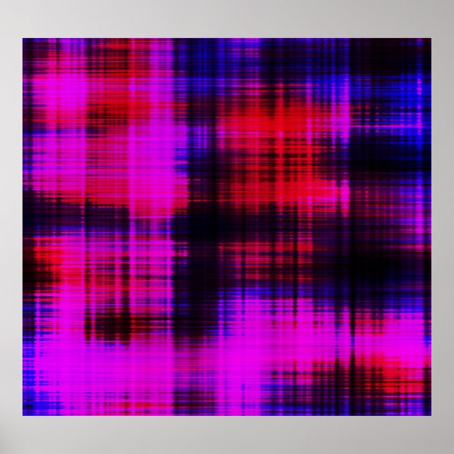 Vintage: Colourful Abstract Background. Poster (Front)