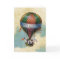 Vintage Colourful Hot Air Balloon Happy Birthday