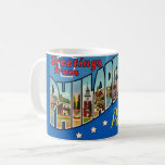 Vintage Colourful Philadelphia Coffee Mug<br><div class="desc">An old colourful postcard greeting from Philadelphia, Pennsylvania.</div>