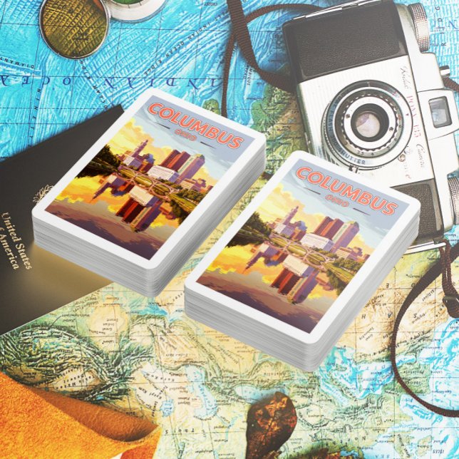 Vintage Columbus Ohio Playing Cards (Creator Uploaded)