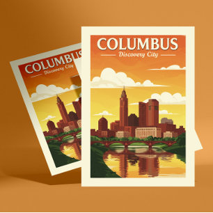 Vintage Columbus Postcard