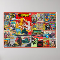 VINTAGE COMIC BOOK ART ILLUSTRATIONS
