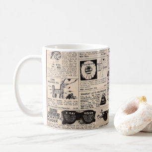 Vintage Comic Book Classified Ads Coffee Mug
