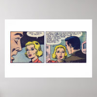 Vintage Comic Strip "Keith... Frank is Dead!"