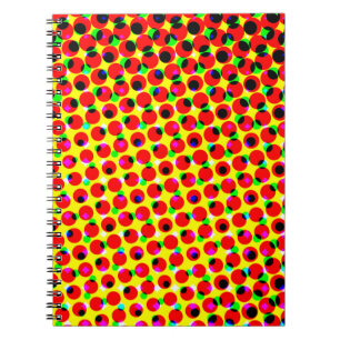 vintage comics colourful halftone backgroundabstra notebook