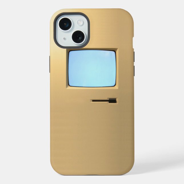 Vintage Computer iPhone Case (Back)
