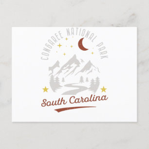 Vintage Congaree National Park South Caroline Postcard
