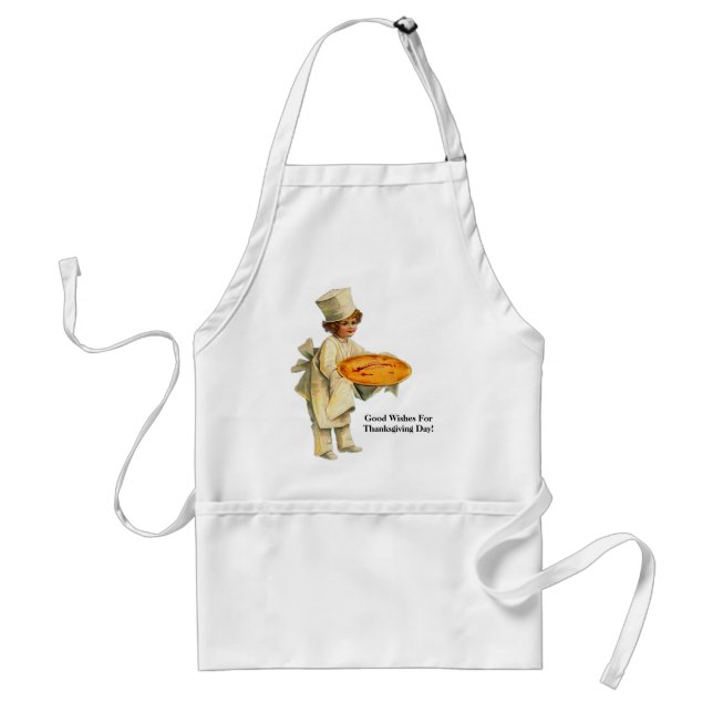 Vintage Cook with Pie Apron (Front)