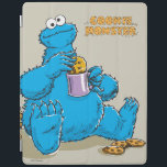Vintage Cookie Monster Eating Cookies iPad Cover<br><div class="desc">Cookie Monster goes crazy over cookies!       This item is recommended for ages 2 . ©  2014 Sesame Workshop. www.sesamestreet.org</div>